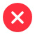 Red X icon